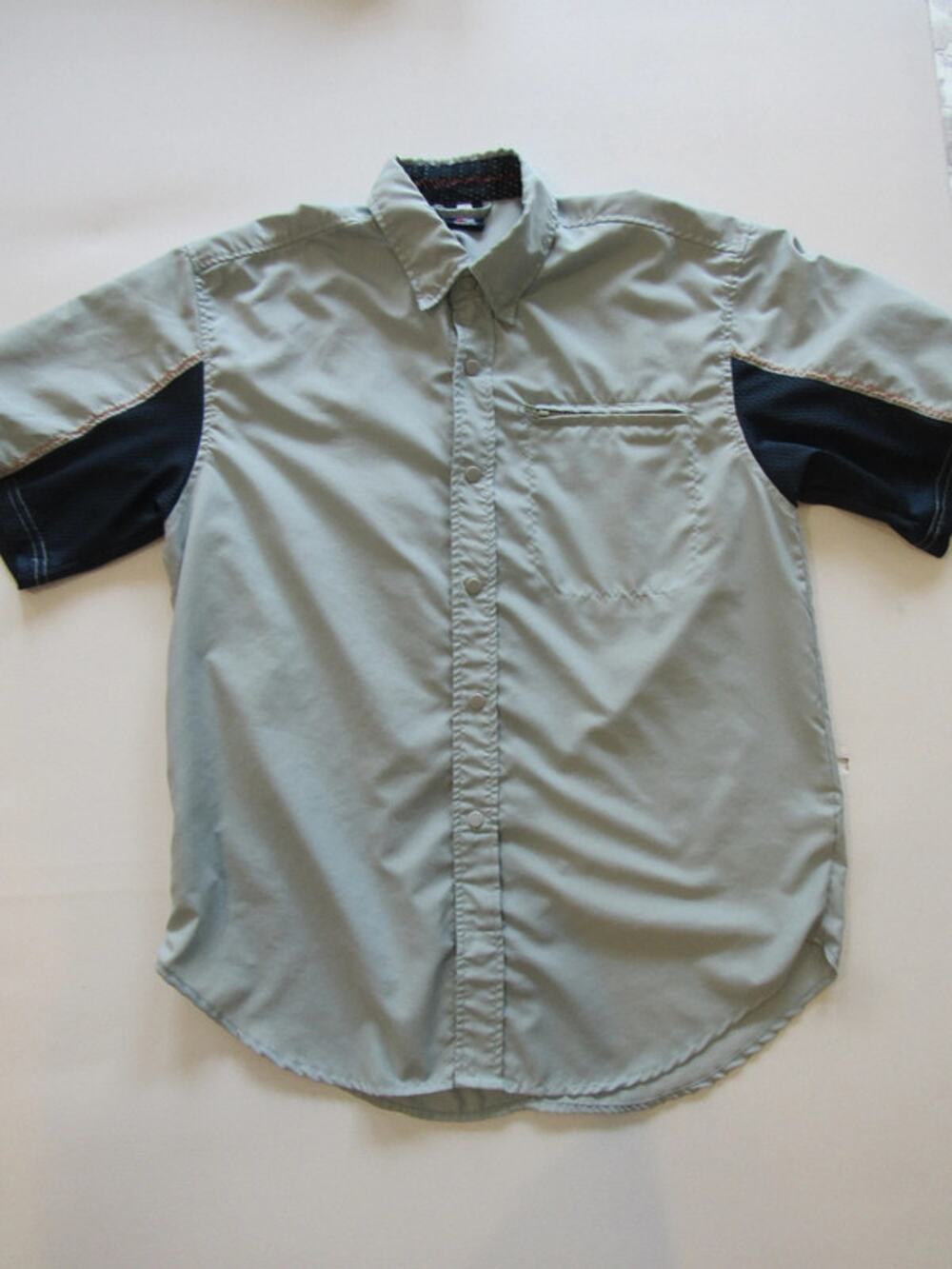 RipZone Teal Lightweight Snap Front Shirt